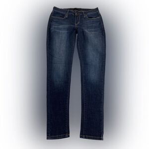 Levi’s Jeans Women’s 8 Blue Denim Legging Skinny Mid Rise Stretch Distressed